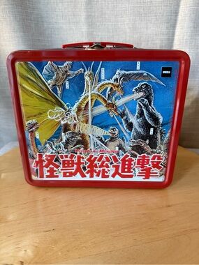 Retro Tin Titans GODZILLA Destroy All Monsters (1968) Lunch Box/ No Thermos 2022